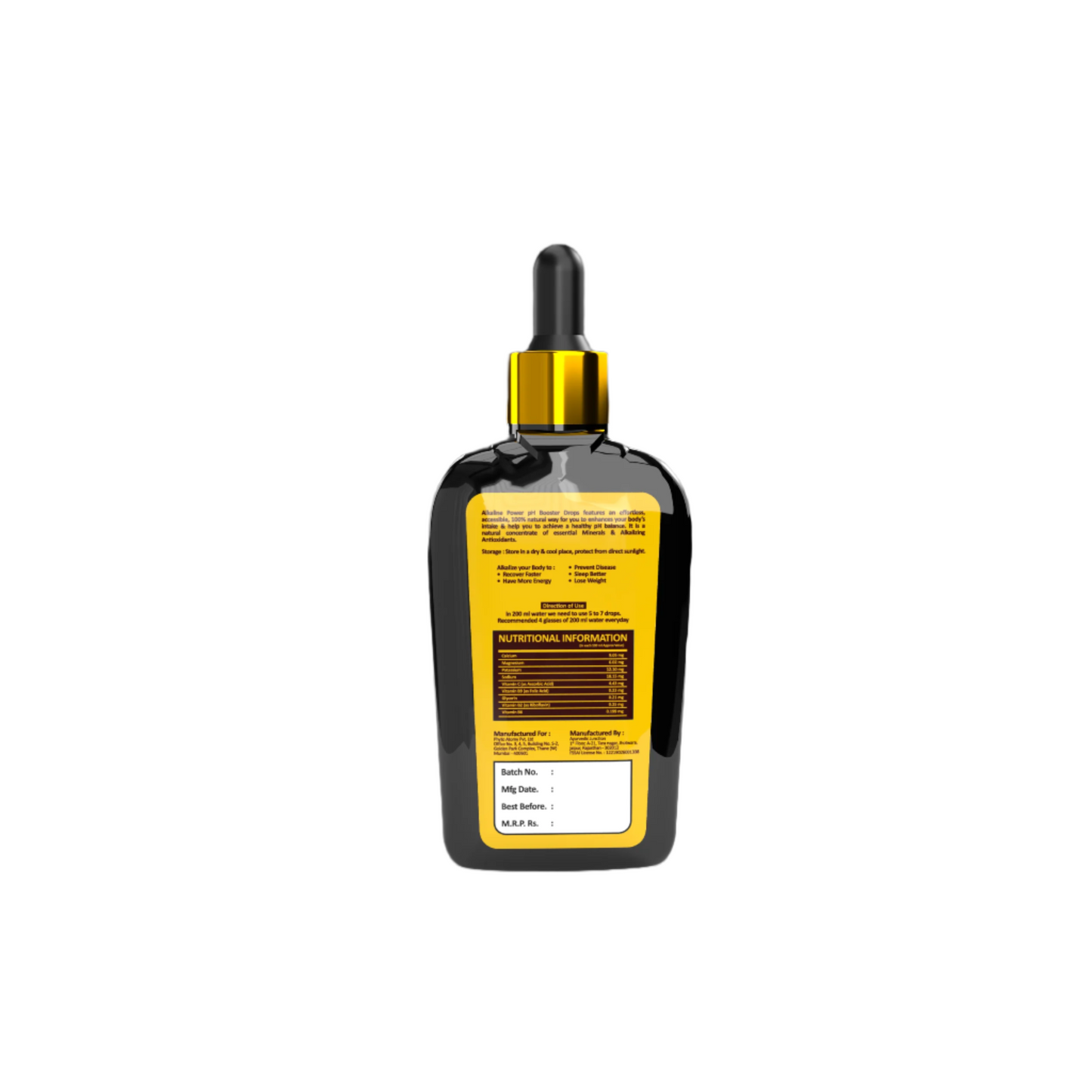 Nero Alkaline Water Drops